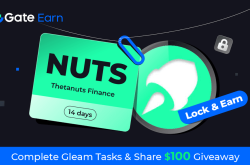 Gate.io HODL & Earn: Lock NUTS To Earn 150% APR