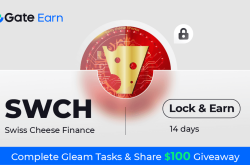 Gate.io HODL & Earn: Lock SWCH To Earn 150% APR