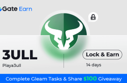 Gate.io HODL & Earn: Lock 3ULL To Earn 150% APR
