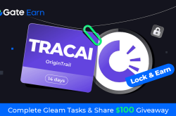 Gate.io HODL & Earn: Lock TRACAI To Earn 150% APR
