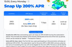 Gate.io Double Earning Monday: 200% Stable APR & 250% APR for New Users