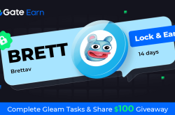 Gate.io HODL & Earn: Lock BRETT To Earn 150% APR