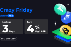 Gate.io Crazy Friday#55: Earn 4% High APR on Top Cryptos with 3-Days Lockup Period