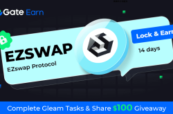 Gate.io HODL & Earn: Lock EZSWAP To Earn 150% APR
