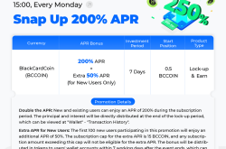 Gate.io Double Earning Monday: 200% Stable APR & 250% APR for New Users