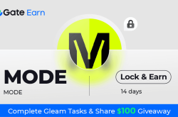 Gate.io HODL & Earn: Lock MODE To Earn 150% APR