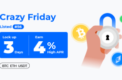 Gate.io Crazy Friday#56: Earn 4% High APR on Top Cryptos with 3-Days Lockup Period