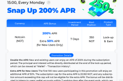 Gate.io Double Earning Monday: 200% Stable APR & 250% APR for New Users