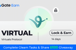 Gate.io HODL & Earn: Lock VIRTUAL To Earn 150% APR