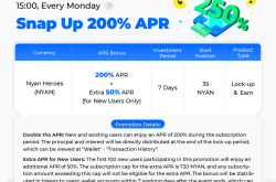 Gate.io Double Earning Monday: 200% Stable APR & 250% APR for New Users