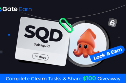 Gate.io HODL & Earn: Lock SQD To Earn 150% APR