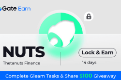 Gate.io HODL & Earn: Lock NUTS To Earn 150% APR