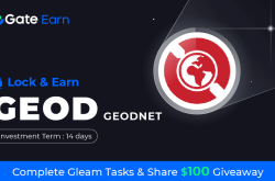Gate.io HODL & Earn: Lock GEOD To Earn 150% APR