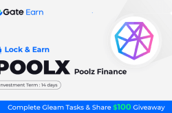 Gate.io HODL & Earn: Lock POOLX To Earn 150% APR