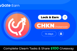 Gate.io HODL & Earn: Lock CHKN To Earn 150% APR