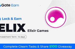 Gate.io HODL & Earn: Lock ELIX To Earn 150% APR