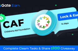 Gate.io HODL & Earn: Lock CAF To Earn 150% APR