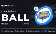 Gate.io HODL & Earn: Lock BALL To Earn 150% APR