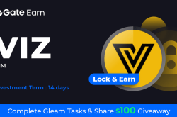 Gate.io HODL & Earn: Lock VIZ To Earn 150% APR
