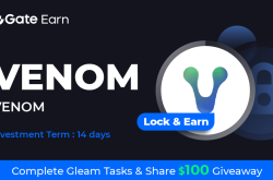 Gate.io HODL & Earn: Lock VENOM To Earn 150% APR