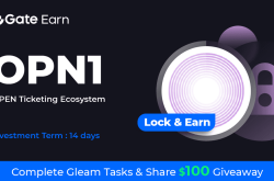 Gate.io HODL & Earn: Lock OPN1 To Earn 150% APR